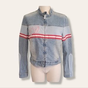 Retro 70s Style Denim Jacket